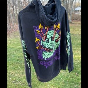 Sketchy tank lava lamp hoodie.